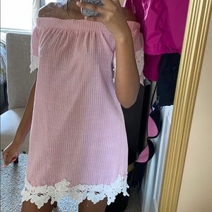 Pink Mini Dress